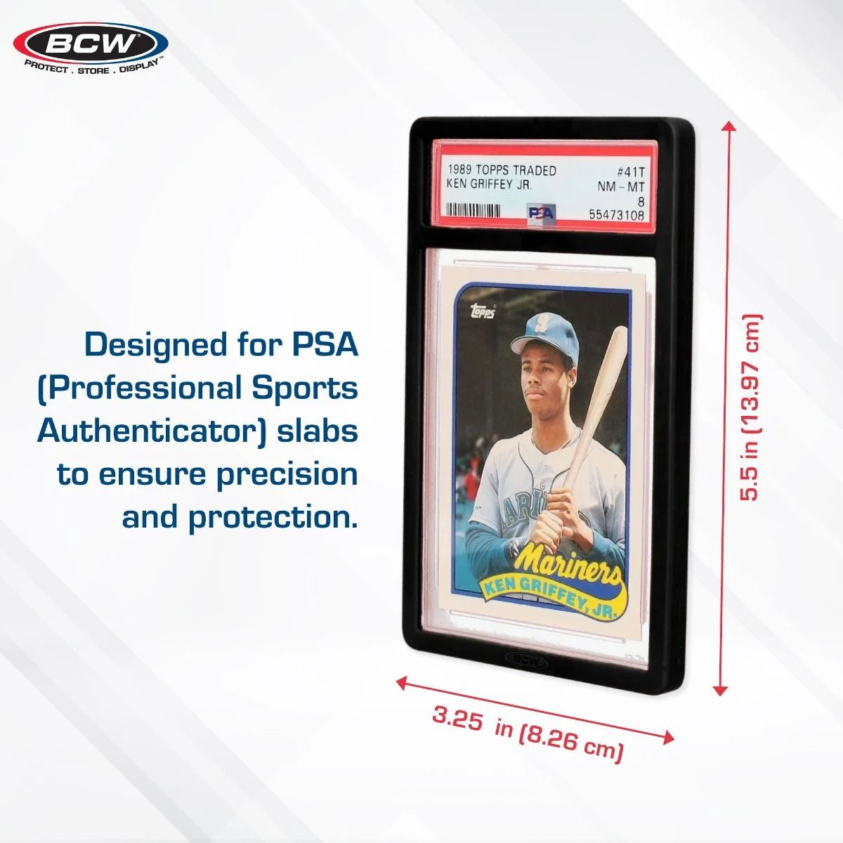 PSA Slab Bumpers (6-Pack) – Premium Black Edge Protectors for Graded Cards
