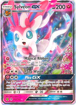 Sylveon GX 92a/145 - Holofoil Alternate Art Promos - Promo