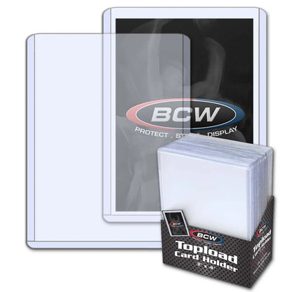 25 Ultra Clear Card Toploaders | Trading Card Sleeves | Pokémon, Sports, TCG
