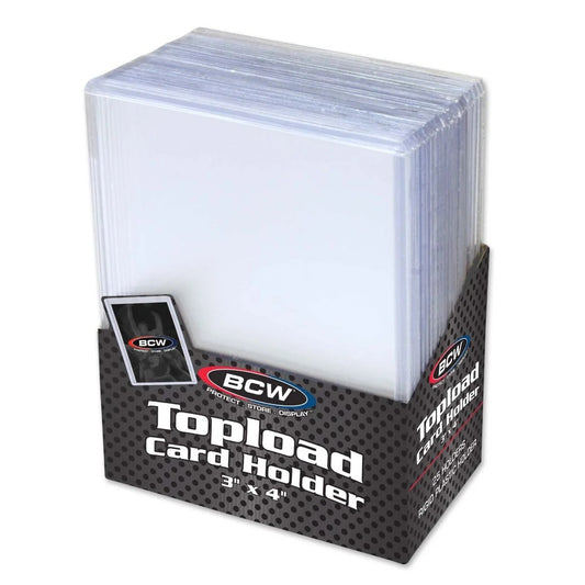 25 Ultra Clear Card Toploaders | Trading Card Sleeves | Pokémon, Sports, TCG